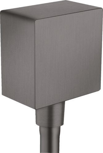 Купить купить шланговое подсоединение axor showersolutions квадратное, матовый черный, хром арт. 36732340