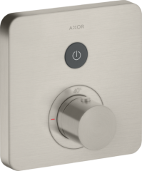 Термостат AXOR ShowerSelect для 1 потребителя, скрытого монтажа, softsquare, сталь арт. 36705800