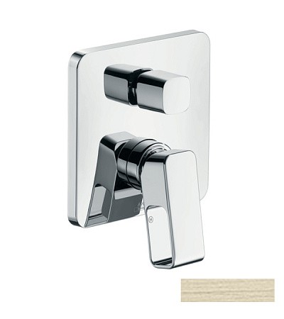 Купить купить смеситель для ванны axor urquiola, однорычажный, скрытого монтажа, шлифованный никель арт. 11425820