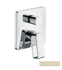 Смеситель для ванны Axor Urquiola, однорычажный, скрытого монтажа, шлифованный никель арт. 11425820