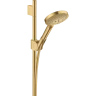 Купить купить душевой набор axor showersolutions с ручным душем raindance, 0,9 м, 120, 3 jet, шлифованное золото арт. 27987250