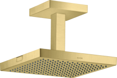 Верхний душ AXOR ShowerSolutions 240/240 1jet, с потолочным подсоединением, шлифованная медь арт. 10929950