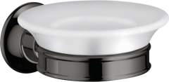 Мыльница AXOR Montreux полированный черный, хром арт. 42033330