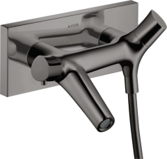 Термостат для ванны Axor Starck Organic, внешнего монтажа, полированный черный, хром арт. 12410330