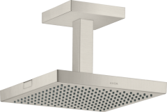 Верхний душ AXOR ShowerSolutions 240/240 1jet, с потолочным подсоединением, сталь арт. 10929800
