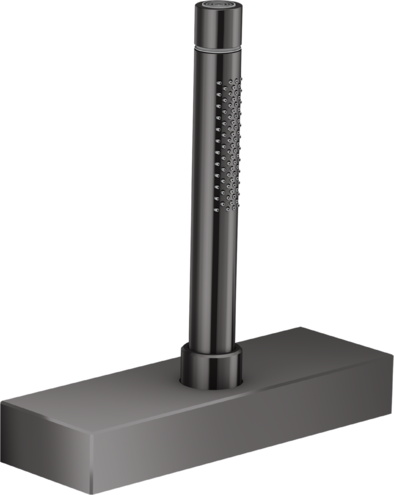 Купить купить набор axor edge на край ванны, полированный черный, хром арт. 46470330