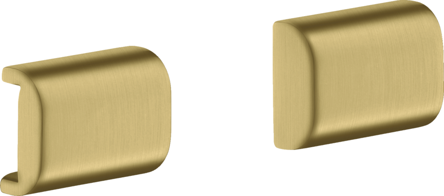 Купить купить декоративная накладка axor universal softsquare для рейлинга, матовая латунь арт. 42871950