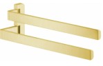 Купить купить двойной полотенцедержатель axor universal softsquare матовое золото арт. 42821250