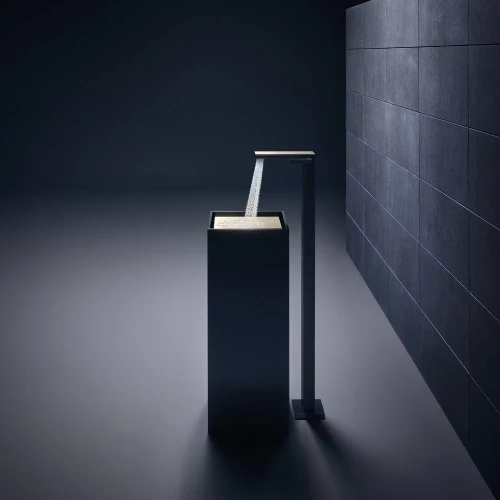 Купить купить смеситель для раковины axor myedition напольный со сливным клапаном push-open арт. 47040360