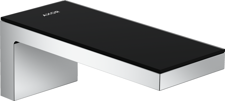 Купить купить излив на ванну axor myedition, зеркальный черный, хром арт. 47410600