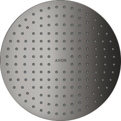 Верхний душ AXOR ShowerSolutions 250 2jet, потолочный монтаж, полированный черный, хром арт. 35298330