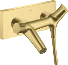 Термостат для ванны Axor Starck Organic, внешнего монтажа, шлифованная медь арт. 12410950