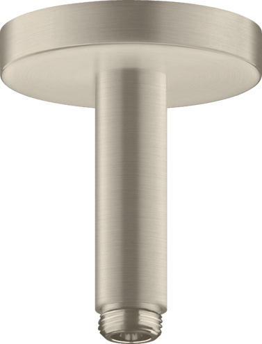 Купить купить потолочное подсоединение axor showersolutions 100 мм, шлифованный никель арт. 26432820