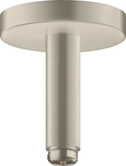 Потолочное подсоединение AXOR ShowerSolutions 100 мм, шлифованный никель арт. 26432820