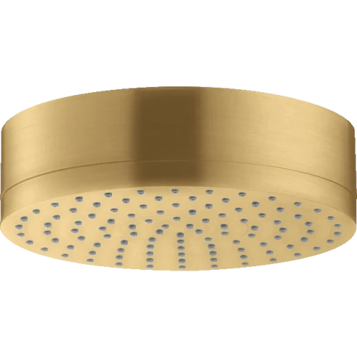 Купить купить верхний душ axor citterio, 180 мм, 1 jet, шлифованное золото арт. 28489250