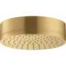 Купить купить верхний душ axor citterio, 180 мм, 1 jet, шлифованное золото арт. 28489250