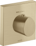 Купить купить термостат highflow axor starck organic, 120/120, скрытого монтажа, шлифованная бронза арт. 12712140