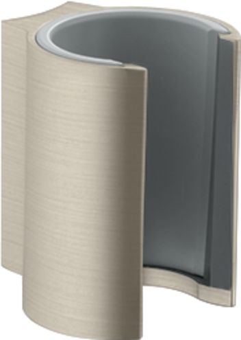 Купить купить держатель ручного душа axor starck, шлифованный никель арт. 27515820