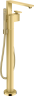 Купить купить смеситель для ванны axor edge напольный, полированное золото арт. 46440990