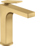 Купить купить смеситель для гостевой раковины axor citterio 160 с рычаговой рукояткой, матовое золото арт. 39024250