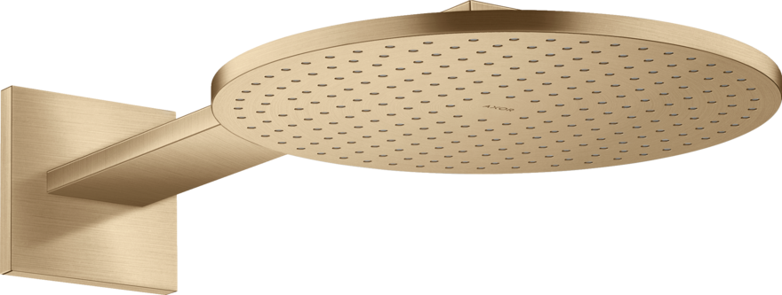 Купить купить верхний душ axor showersolutions 300 2jet, с держателем, матовая бронза арт. 35303140