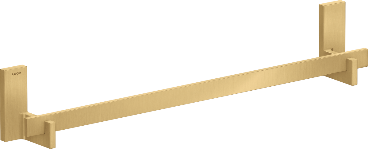 Купить купить полотенцесушитель 600 мм axor universal rectangular, матовое золото арт. 42661250