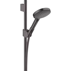 Душевой набор Axor ShowerSolutions с ручным душем Raindance, 0,9 м, 120, 3 jet, шлифованный черный, хром арт. 27987340