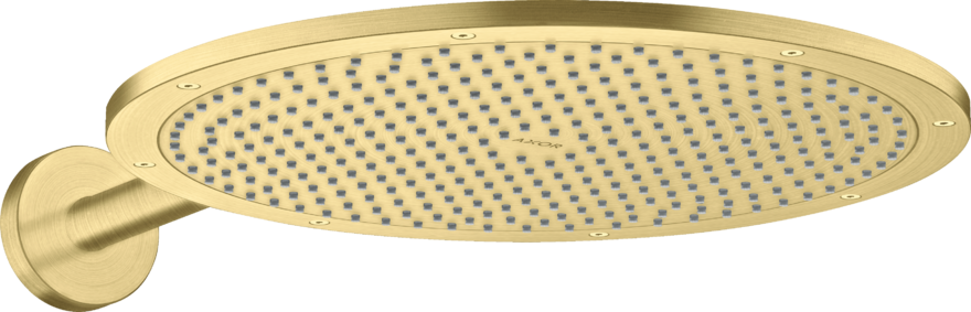 Купить купить верхний душ axor showersolutions 350 1jet, с держателем, шлифованная медь арт. 26034950