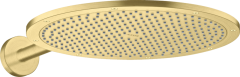 Верхний душ AXOR ShowerSolutions 350 1jet, с держателем, шлифованная медь арт. 26034950