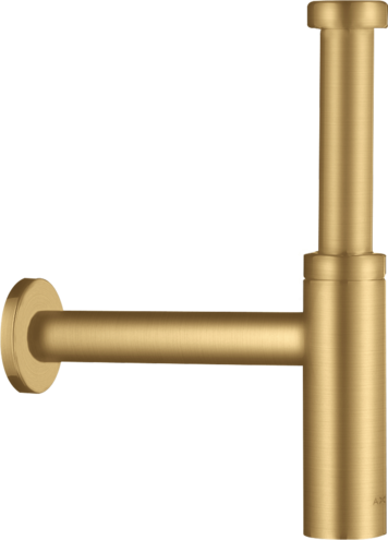 Купить купить дизайнерский сифон axor flowstar 5, шлифованное золото арт. 51305250