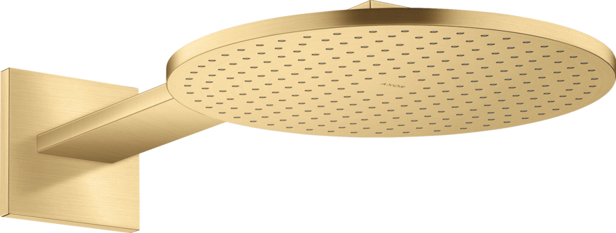 Купить купить верхний душ axor showersolutions 300 2jet, с держателем, матовое золото арт. 35303250