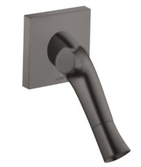 Смеситель для раковины Axor Starck Organic, с двумя рукоятками, настенный, с изливом 187 мм, полированный черный, хром арт. 12015330