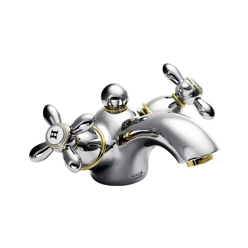 Купить купить смеситель axor uno для раковины с высотой излива 70 мм с рукояткой петлей с незапираемым сливным набором, хром арт. 17032000