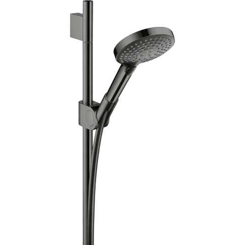 Купить купить душевой набор axor showersolutions с ручным душем raindance, 0,9 м, 120, 3 jet, полированный черный, хром арт. 27987330