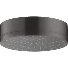 Верхний душ Axor Citterio, 180 мм, 1 jet, шлифованный черный, хром арт. 28489340