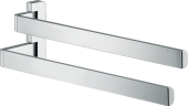 Купить купить двойной полотенцедержатель axor universal softsquare сталь арт. 42821800