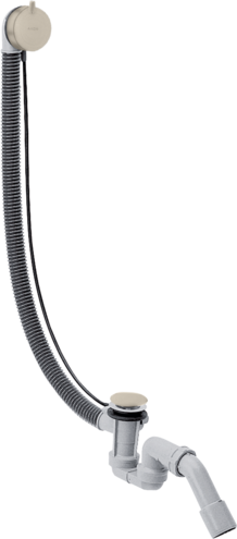 Купить купить набор для слива-перелива для нестандартных ванн axor, матовый никель арт. 58318820