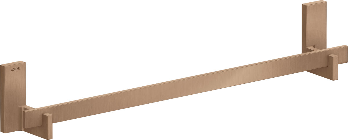 Купить купить полотенцесушитель 600 мм axor universal rectangular, матовое красное золото арт. 42661310