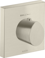 Термостат HighFlow Axor Starck Organic, 120/120, скрытого монтажа, шлифованный никель арт. 12712820