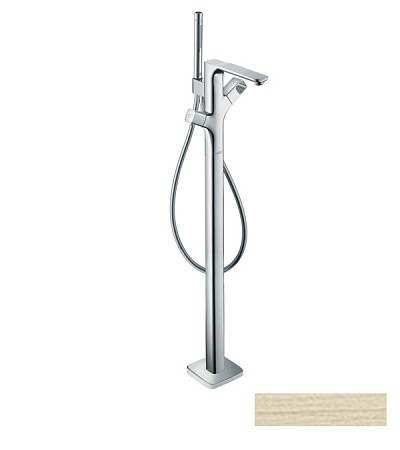 Купить купить термостат для ванны axor urquiola, напольный, шлифованный никель арт. 11422820