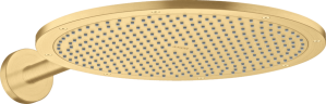 Купить купить верхний душ axor showersolutions 350 1jet, с держателем, шлифованное золото арт. 26034250