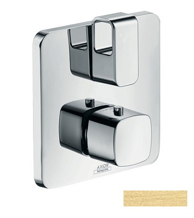 Купить купить термостат axor urquiola, с запорным вентилем, шлифованная медь арт. 11732950