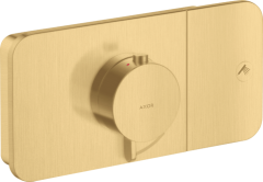 Термостат для 1 потребителя, Axor One, скрытого монтажа, шлифованное золото арт. 45711250