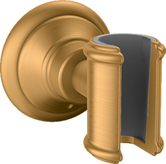 Держатель ручного душа AXOR Montreux матовое золото арт. 16325250