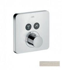 Термостат AXOR ShowerSolutions для 2 потребителей, скрытого монтажа, softsquare, сталь арт. 36707800