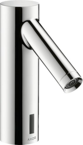 Купить купить смеситель для раковины axor starck, электронный, без регулировки температуры, питание от батареек, хром арт. 10106000