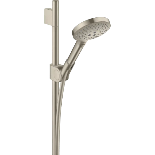 Купить купить душевой набор axor showersolutions с ручным душем raindance, 0,9 м, 120, 3 jet, шлифованный никель арт. 27987820