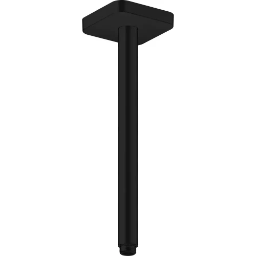 Купить купить потолочное подсоединение axor showersolutions, softsquare, 300 мм, квадратное, матовый черный арт. 26966670