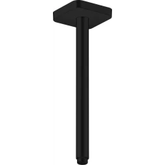 Потолочное подсоединение Axor ShowerSolutions, softsquare, 300 мм, квадратное, матовый черный арт. 26966670