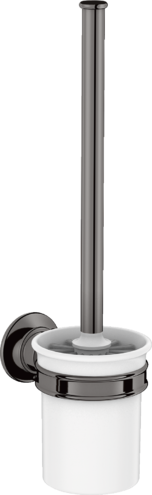 Купить купить набор для wc axor montreux настенный полированный черный, хром арт. 42035330